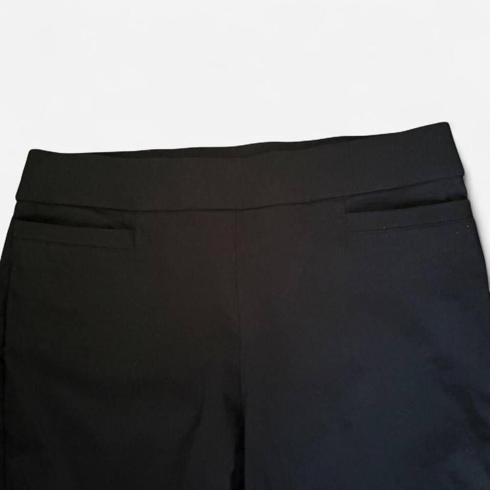Briggs Black Slim Stretch Trousers - Picture 6 of 8